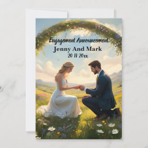 Will You Marry Me, Engagement Invitation