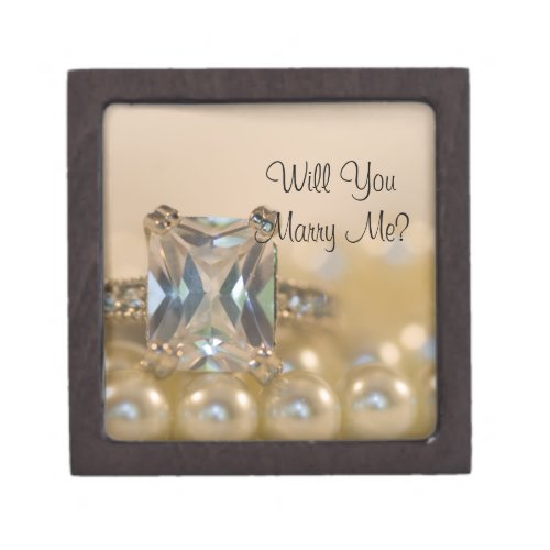 Will You Marry Me Engagement Ring Box