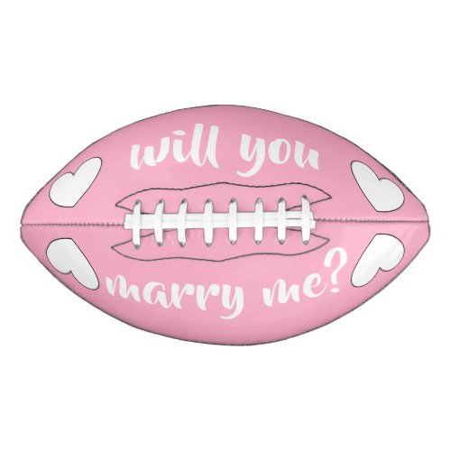 Will you marry me football by dalDesignNZ