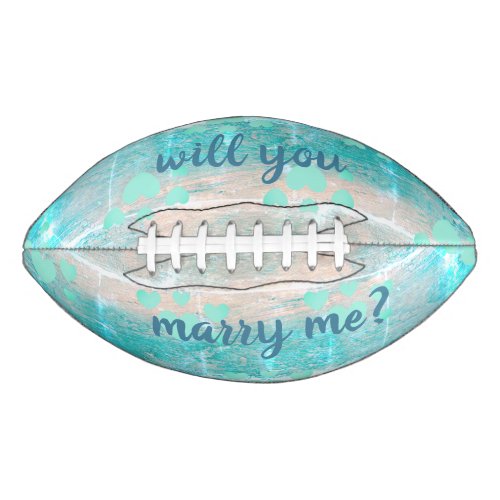 will you marry me football by dalDesignNZ
