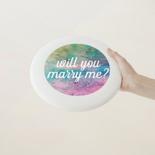 will you marry me frisbee by dalDesignNZ