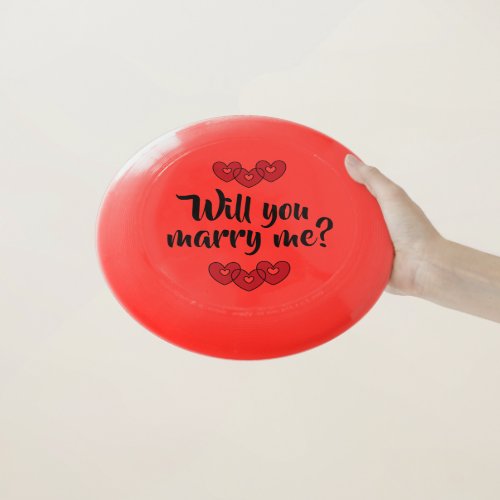 will you marry me frisbee by dalDesignNZ