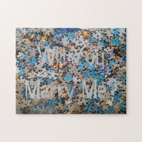 Will you marry me hidden marriage proposal jigsaw puzzle
