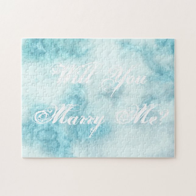 Will you marry me hidden marriage proposal jigsaw puzzle (Horizontal)