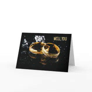 WILL YOU &quot;MARRY ME&quot;  HOLIDAY CARD
