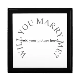 Will You Marry Me Jewelry Box