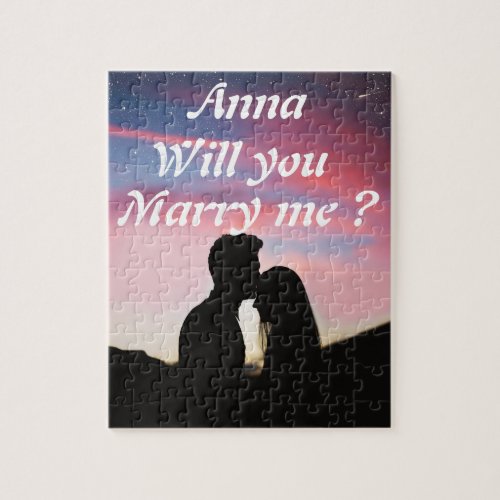 Will you marry me  jigsaw puzzle