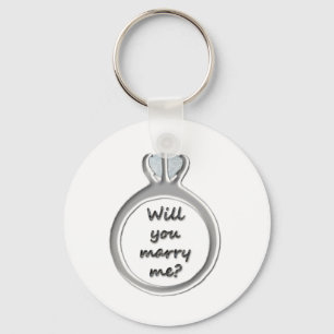 Will you marry me? keychain