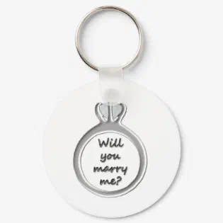 Will you marry me? keychain