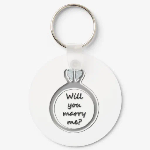 Will you marry me? keychain