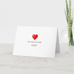 WILL YOU ***MARRY ME*** MAKE MY HEART SMILE 4EVER CARD