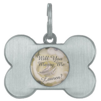 Will You Marry Me? Marriage Proposal Dog Tag