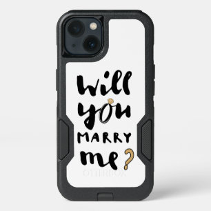 Will you marry me iPhone 13 case