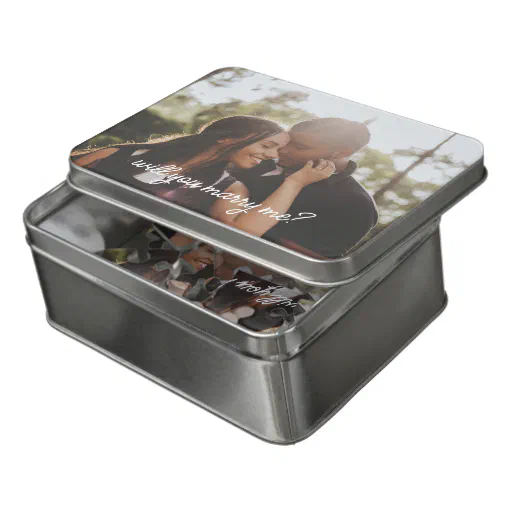 Will you marry me personalized proposal jigsaw puzzle