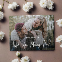 Will You Marry Me Photo Jigsaw Puzzle