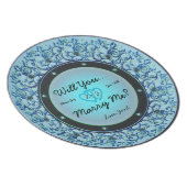 Will You Marry Me Plate (Right Side)