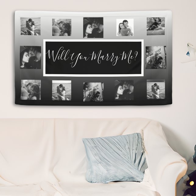 Will You Marry Me Proposal Banner with Photos (Creator Uploaded)