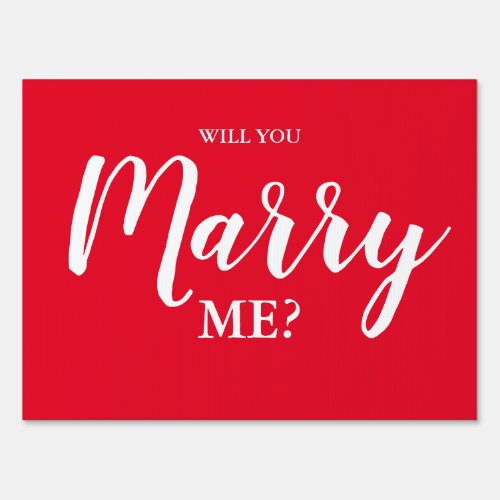 will you marry me proposal christmas sign