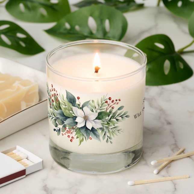 Will You Marry Me Proposal Personalized  Scented Candle (Lit)