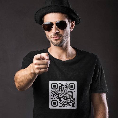 Will You Marry Me QR Code Proposal T_Shirt
