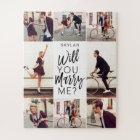 Will You Marry Me Script & Custom Photo Collage