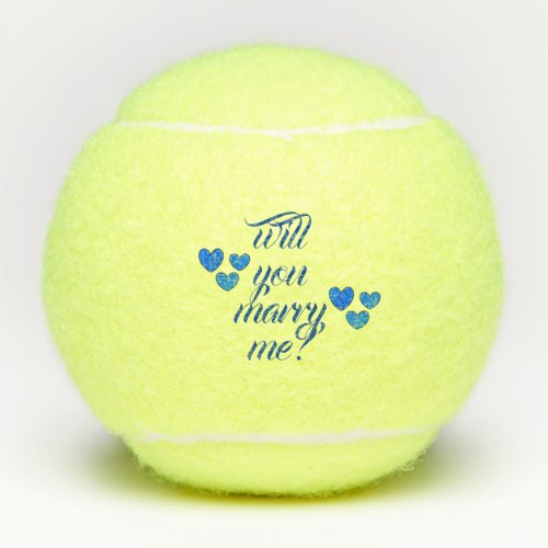 will you marry me tennis balls by dalDesignNZ