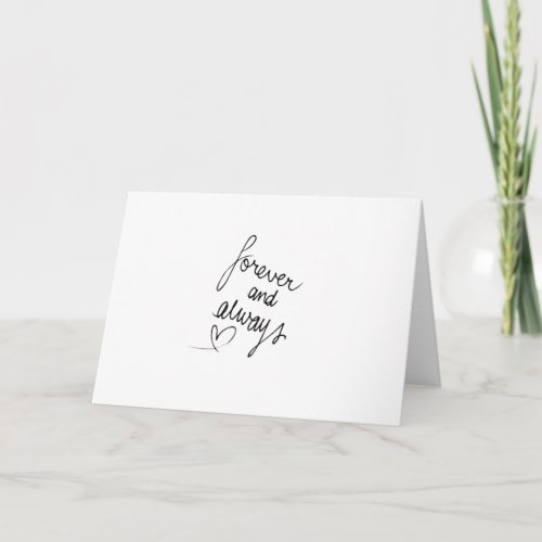 WILL YOU MARRY ME  TOGETHER FOREVERALWAYS CARD