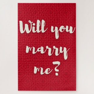Will You Marry Me? Valentine's Jigsaw Puzzle