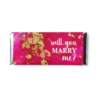 &quot;Will You Marry Me?&quot; Wedding Proposal Engagement  Hershey Bar Favors