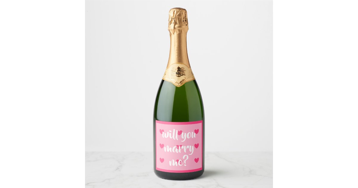 will you marry me wine labels by dalDesignNZ | Zazzle