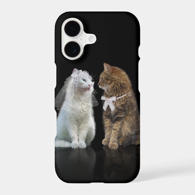 Will you meow me? iphone case (Back)