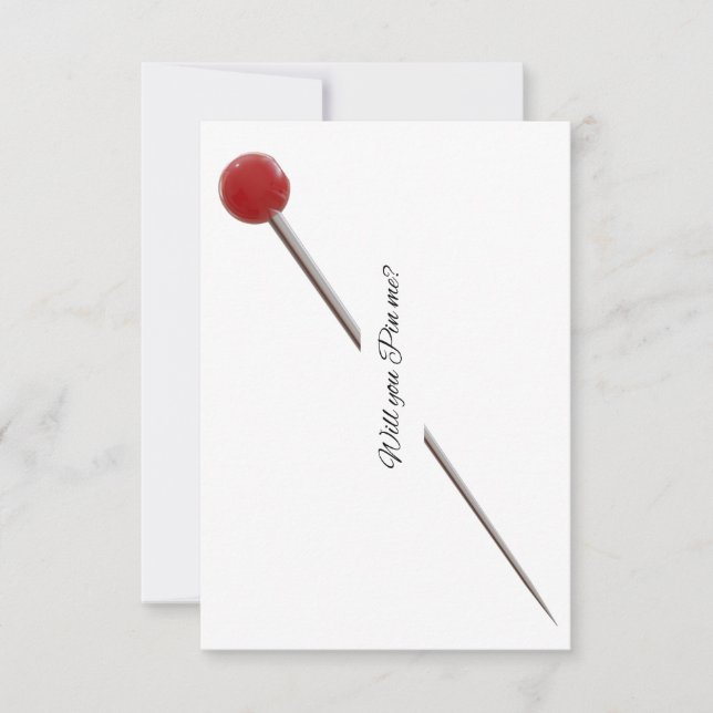 Will you Pin me? Thank You Card (Front)