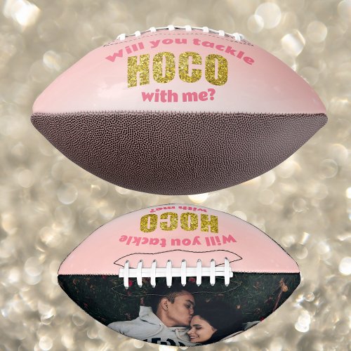 Will you tackle HOCO with me Football