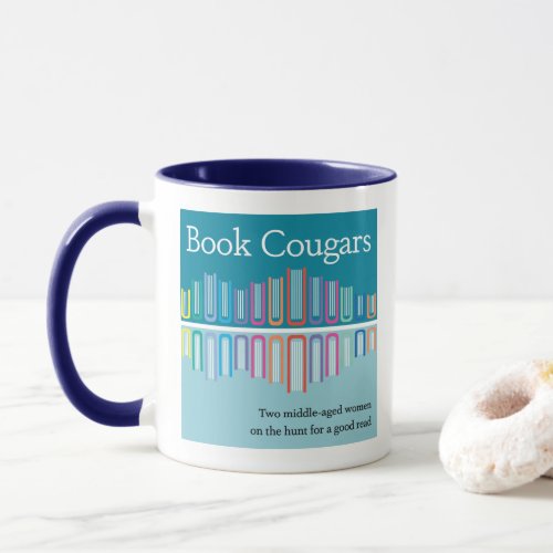 Willa Cather Quote Mug Square Book Cougars logo