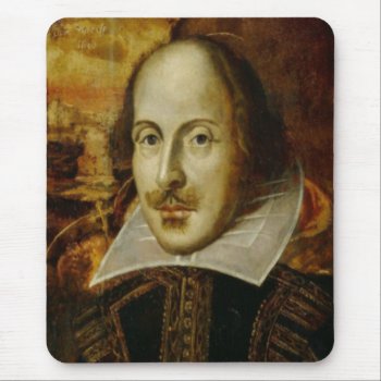 Willaim Shakespeare Mouse Pad by ForEverProud at Zazzle