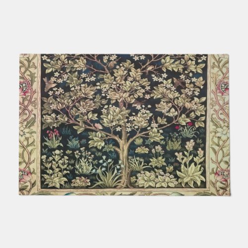 Willam Morris beautiful designs and creationsVint Doormat