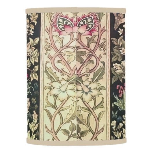 Willam Morris beautiful designs and creations,Vint Lamp Shade (Back)