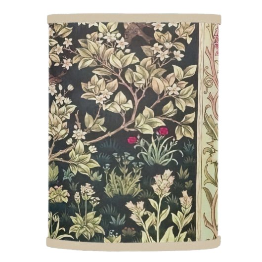 Willam Morris beautiful designs and creations,Vint Lamp Shade (Right)