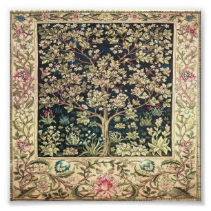 Willam Morris beautiful designs and creations,Vint Photo Print