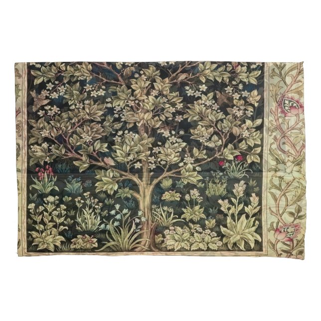 Willam Morris beautiful designs and creations,Vint Pillow Case (Front)