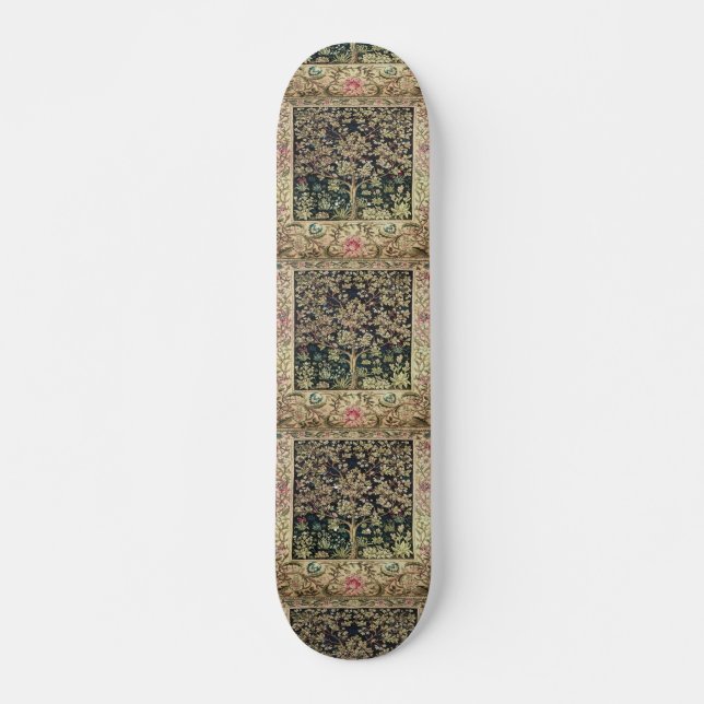 Willam Morris beautiful designs and creations,Vint Skateboard (Front)