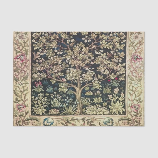 Willam Morris beautiful designs and creations,Vint Tissue Paper (Front)