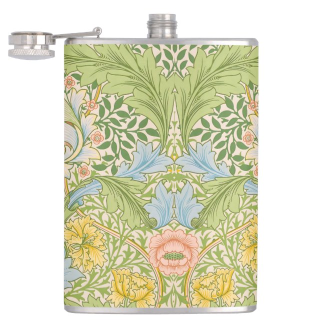 Willam Morris Myrtle Garden Floral Classic Flask (Opened)