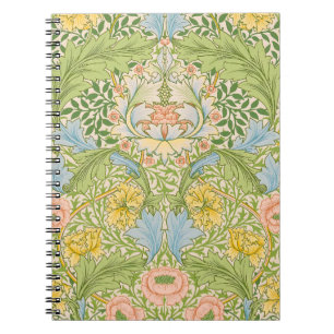 Willam Morris Myrtle Garden Floral Classic Notebook