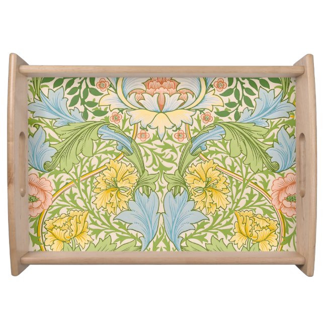 Willam Morris Myrtle Garden Floral Classic Serving Tray (Front)