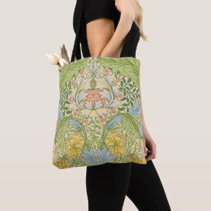 Willam Morris Myrtle Garden Floral Classic Tote Bag