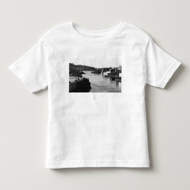 Willamette Falls and Paper Mills Oregon City Toddler T-shirt (Front)
