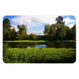 Willamette Mission State Park, Oregon Magnet
