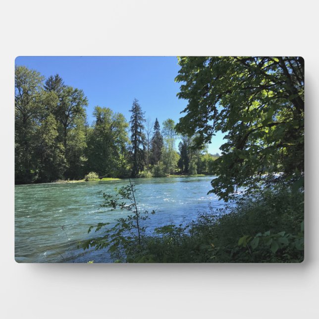 Willamette River, OR Plaque (Front)