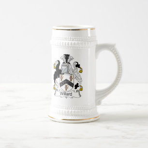 Willard Family Crest Beer Stein